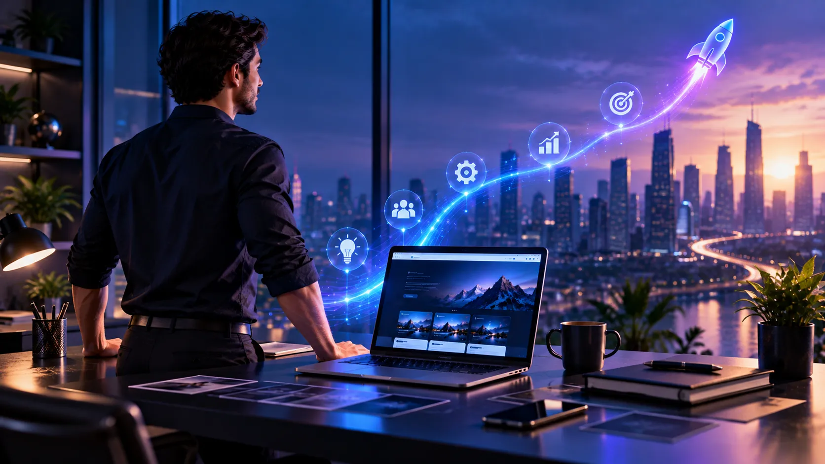 How to Create a Professional Website for a New Business